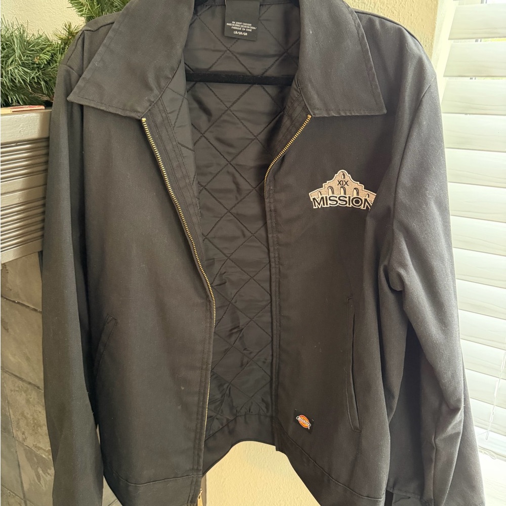 Dickies Black Quilted Mission Jacket